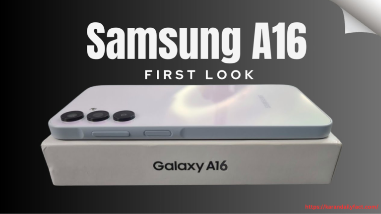 Samsung Galaxy A16 : 5000 mAh बैटरी तथा 25 वॉट फास्ट चार्जर वाला फोन, मात्रा इतने रुपए में