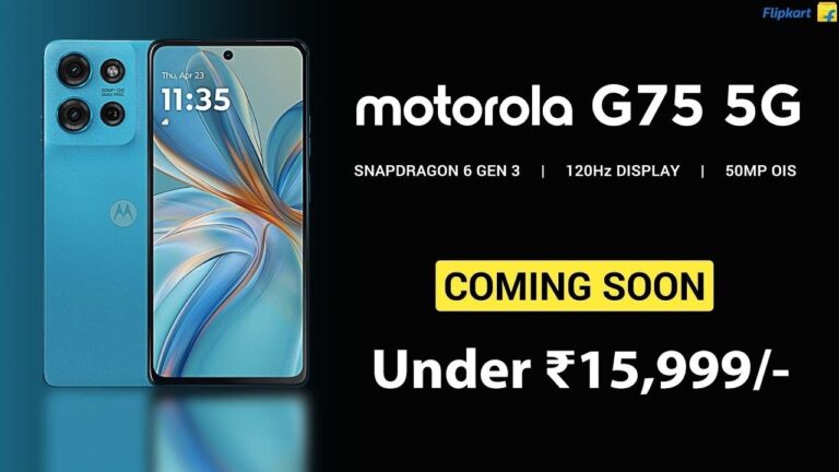 Motorola Moto G75 5G: बड़ा डिस्प्ले, दमदार बैटरी और कमाल का कैमरा, कीमत में बड़ा धमाका!