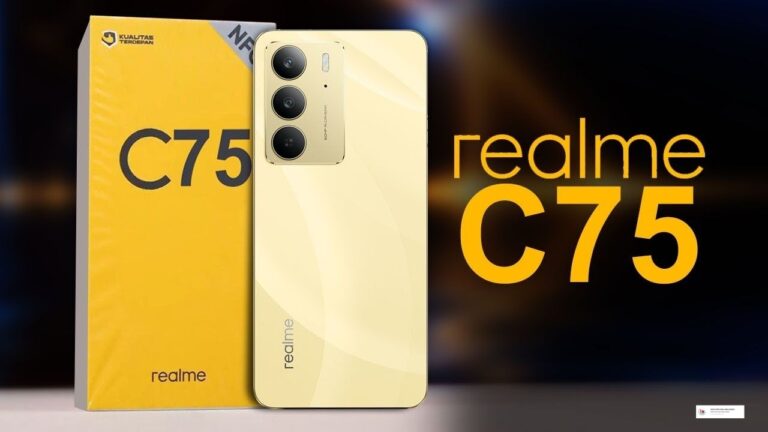 Realme C75 : 50MP कैमरा और 6000mAh बैटरी के साथ एक स्मार्टफोन जो सबको चौंका देगा!"